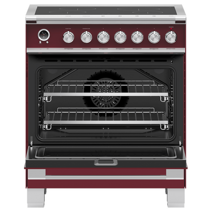 Fisher & Paykel OR30SCI6R1 30" Series 9 Classic Induction Range – Red