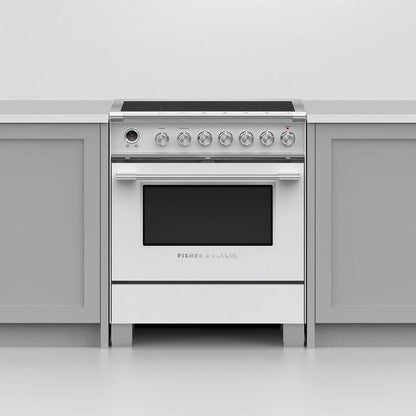 Fisher & Paykel OR30SCI6W1 30" Series 9 Classic Induction Range – White