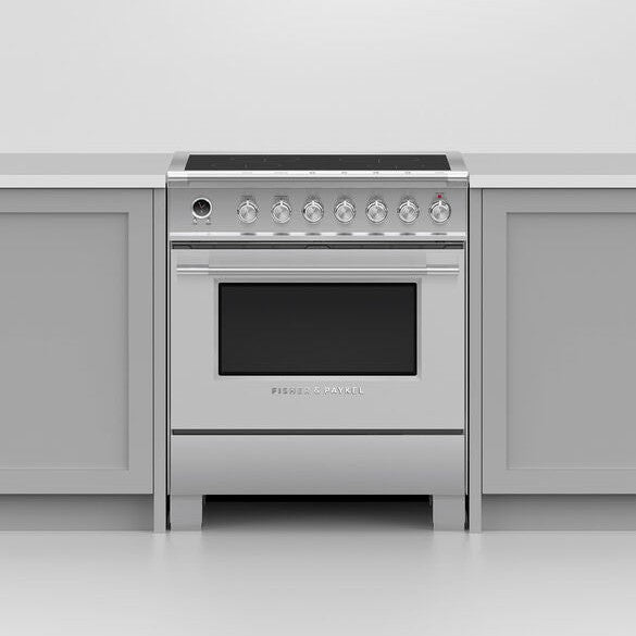 Fisher & Paykel OR30SCI6X1 30″ Series 9 Classic 4-Zone Induction Self-Cleaning Range
