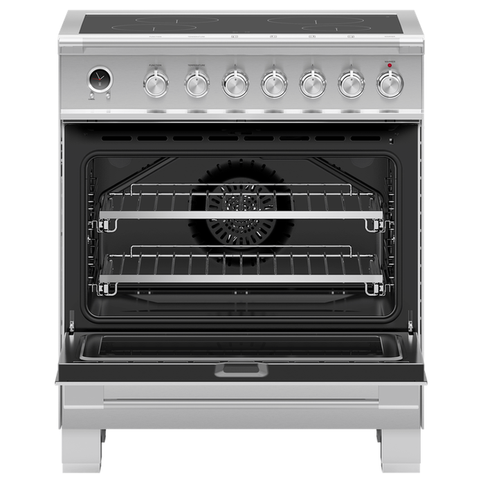 Fisher & Paykel OR30SCI6X1 30″ Series 9 Classic 4-Zone Induction Self-Cleaning Range