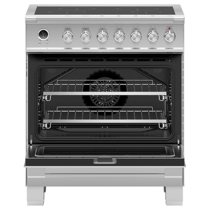 Fisher & Paykel OR30SCI6X1 30″ Series 9 Classic 4-Zone Induction Self-Cleaning Range