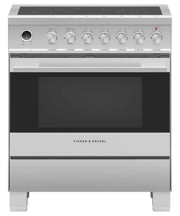 Fisher & Paykel OR30SDI6X1 30” Contemporary Induction Range – Stainless Steel