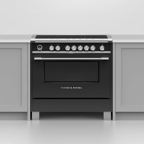 Fisher & Paykel OR36SCI6B1 36" Series 9 Classic Induction Range – Black