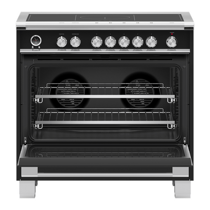 Fisher & Paykel OR36SCI6B1 36" Series 9 Classic Induction Range – Black