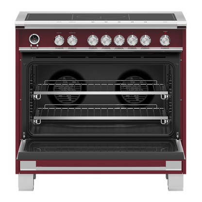 Fisher & Paykel OR36SCI6R1 36" Series 9 Classic Induction Range – Red