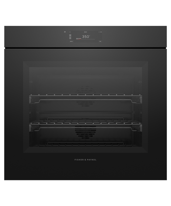 Fisher & Paykel OB30SMPUNB3 30" Series 9 Minimal Handleless Built-In Oven – Black