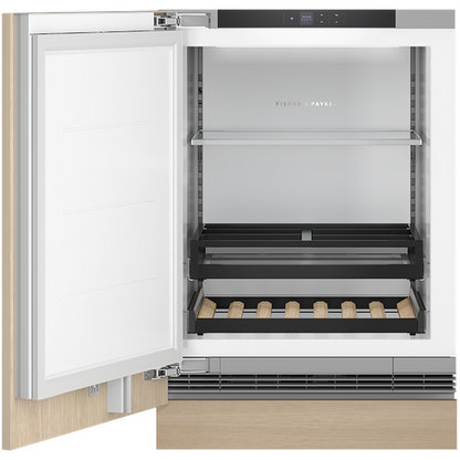 Fisher & Paykel RS2435SBL1 24" Series 9 Panel-Ready Integrated Beverage Center Solid Door
