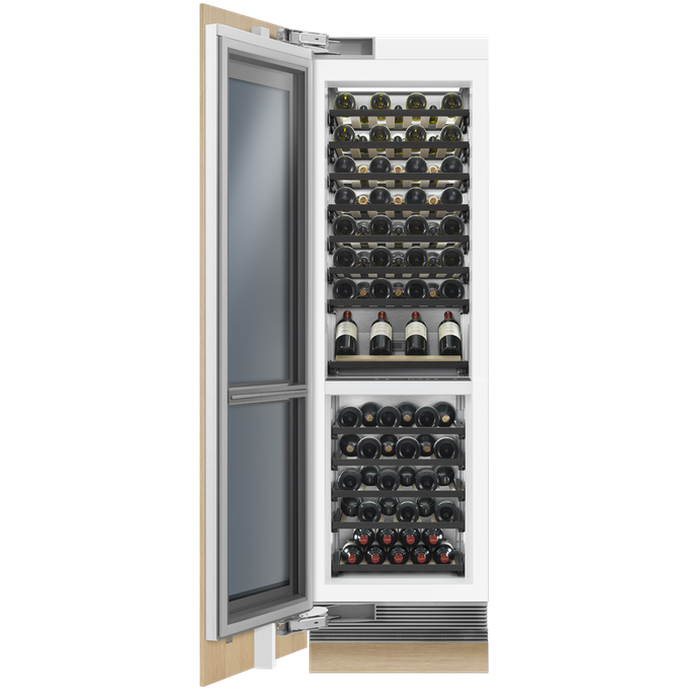 Fisher & Paykel RS2484VL2K1 24″ Series 11 Panel-Ready Integrated Column Wine Cabinet