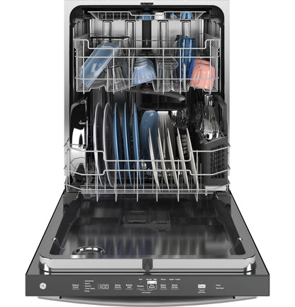 GE ENERGY STAR GDT670SYVFS Top Control with Stainless Steel Interior Dishwasher with Sanitize Cycle
