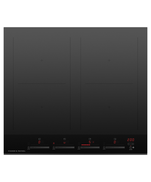 Fisher & Paykel CI244DTB4 24" Series 7 4-Zone Induction Cooktop