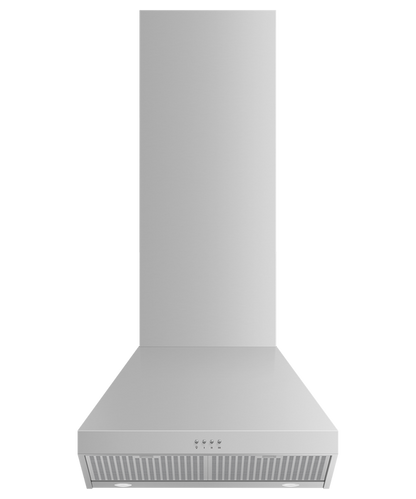 Fisher & Paykel HC24PCX1 24" Wall Mount Range Hood with 600 CFM - Stainless Steel