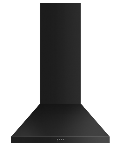 Fisher & Paykel HC30PCB1 30" Wall Mount Range Hood with 600 CFM - Black