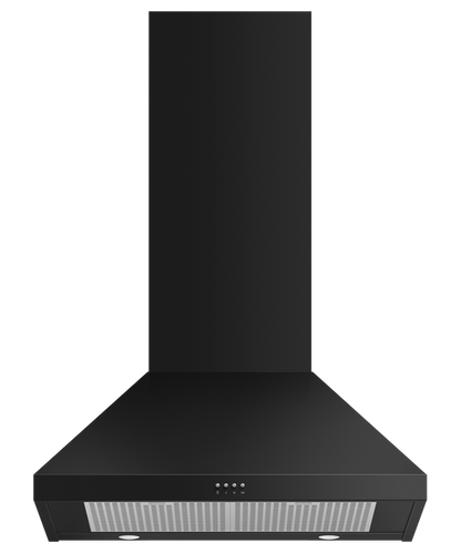 Fisher & Paykel HC30PCB1 30" Wall Mount Range Hood with 600 CFM - Black