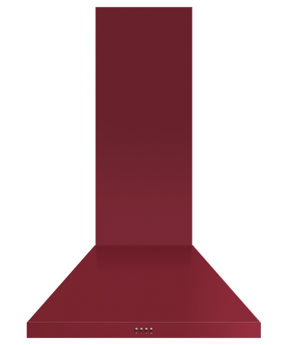 Fisher & Paykel HC30PCR1 30" Wall Mount Range Hood with 600 CFM - Red