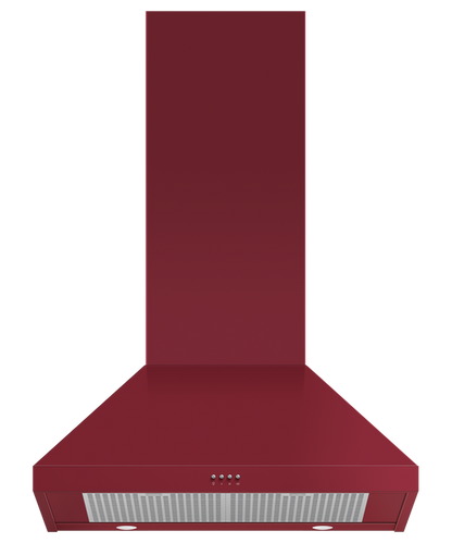 Fisher & Paykel HC30PCR1 30" Wall Mount Range Hood with 600 CFM - Red