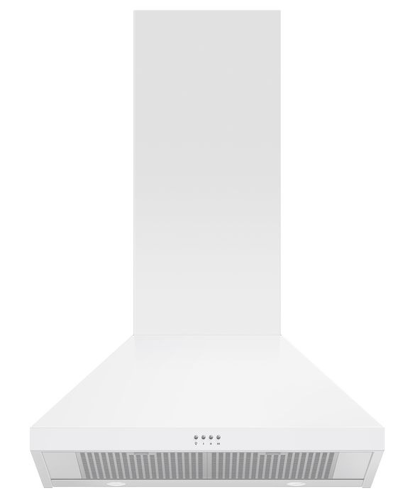 Fisher & Paykel HC30PCW1 30" Wall Mount Range Hood with 600 CFM - White