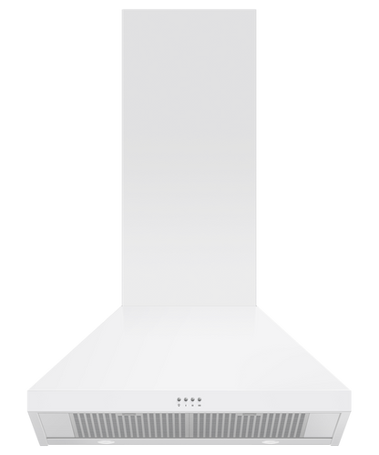 Fisher & Paykel HC30PCW1 30" Wall Mount Range Hood with 600 CFM - White