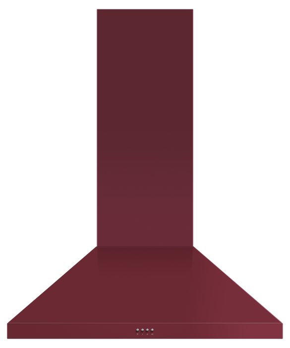 Fisher & Paykel HC36PCR1 36" Wall Mount Range Hood with 600 CFM - Red