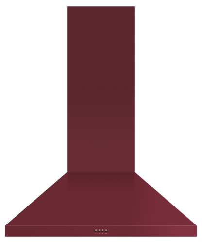 Fisher & Paykel HC36PCR1 36" Wall Mount Range Hood with 600 CFM - Red