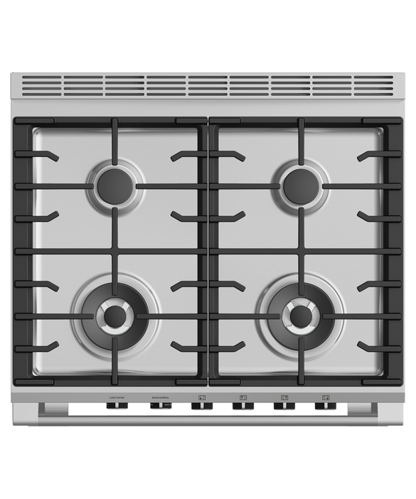 Fisher & Paykel OR30SCG4B1 30" Series 7 Classic Gas Range – Black