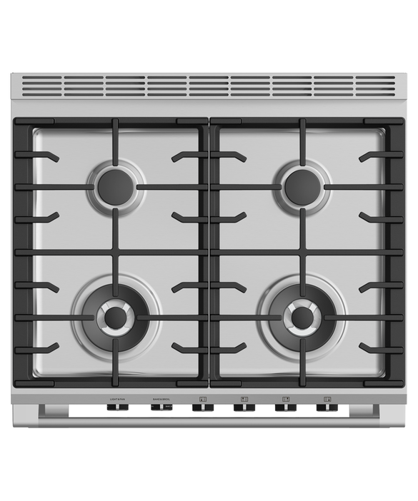 Fisher & Paykel OR30SCG4W1 30" Series 7 Classic Gas Range – White