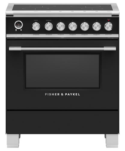 Fisher & Paykel OR30SCI6B1 30" Series 9 Classic Induction Range – Black