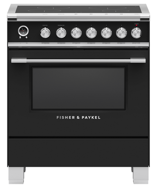 Fisher & Paykel OR30SCI6B1 30" Series 9 Classic Induction Range – Black