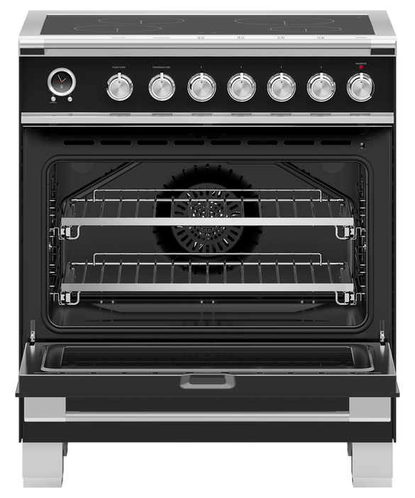 Fisher & Paykel OR30SCI6B1 30" Series 9 Classic Induction Range – Black