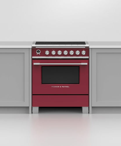 Fisher & Paykel OR30SCI6R1 30" Series 9 Classic Induction Range – Red