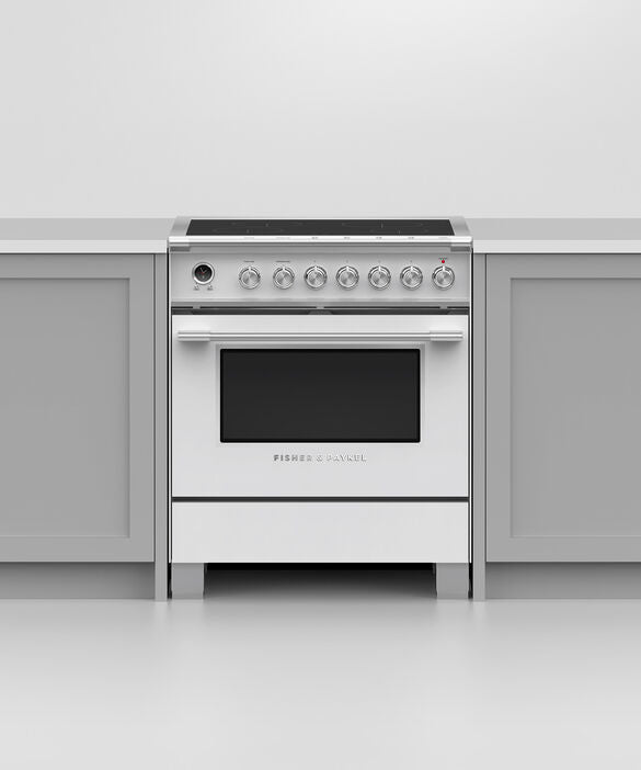 Fisher & Paykel OR30SCI6W1 30" Series 9 Classic Induction Range – White
