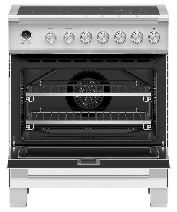 Fisher & Paykel OR30SCI6W1 30" Series 9 Classic Induction Range – White