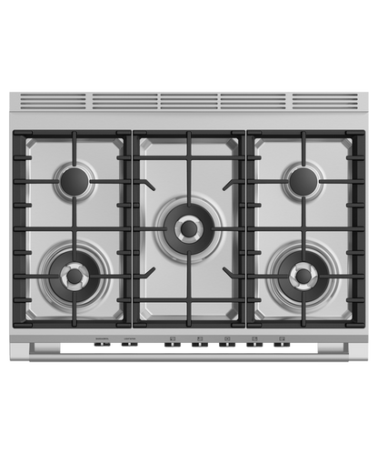 Fisher & Paykel OR36SCG4R1 36" Series 7 Classic Gas Range – Red