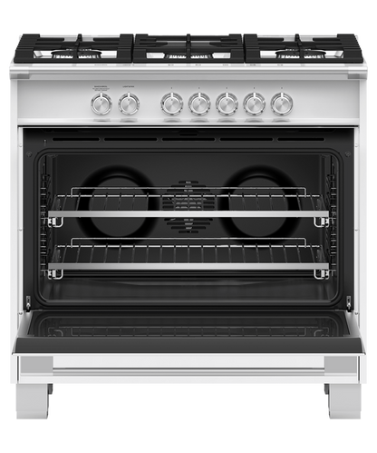 Fisher & Paykel OR36SCG4W1 36" Series 7 Classic Gas Range – White