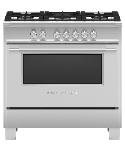 Fisher & Paykel OR36SCG4X1 36" Series 7 Classic Gas Range – Stainless Steel