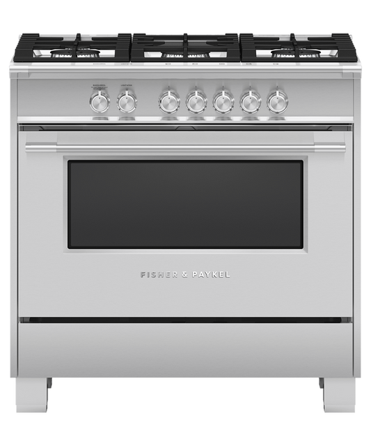 Fisher & Paykel OR36SCG4X1 36" Series 7 Classic Gas Range – Stainless Steel