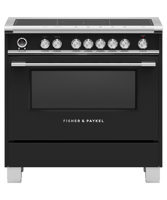 Fisher & Paykel OR36SCI6B1 36" Series 9 Classic Induction Range – Black