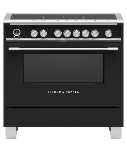 Fisher & Paykel OR36SCI6B1 36" Series 9 Classic Induction Range – Black