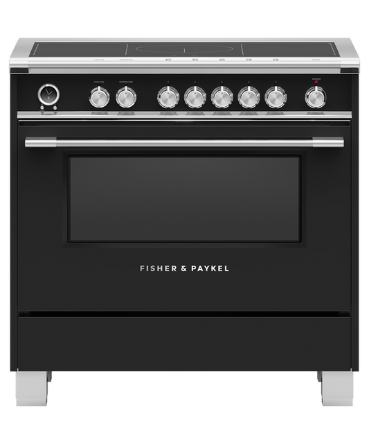 Fisher & Paykel OR36SCI6B1 36" Series 9 Classic Induction Range – Black