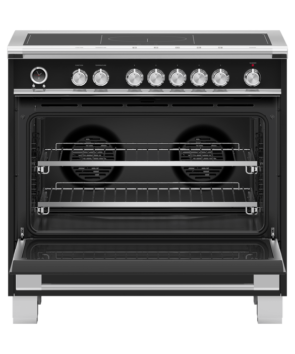 Fisher & Paykel OR36SCI6B1 36" Series 9 Classic Induction Range – Black