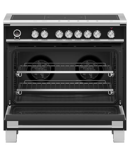 Fisher & Paykel OR36SCI6B1 36" Series 9 Classic Induction Range – Black