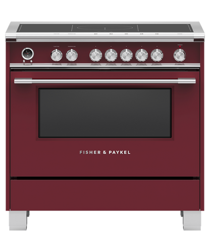 Fisher & Paykel OR36SCI6R1 36" Series 9 Classic Induction Range – Red