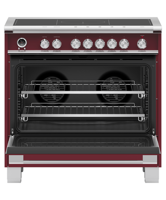 Fisher & Paykel OR36SCI6R1 36" Series 9 Classic Induction Range – Red