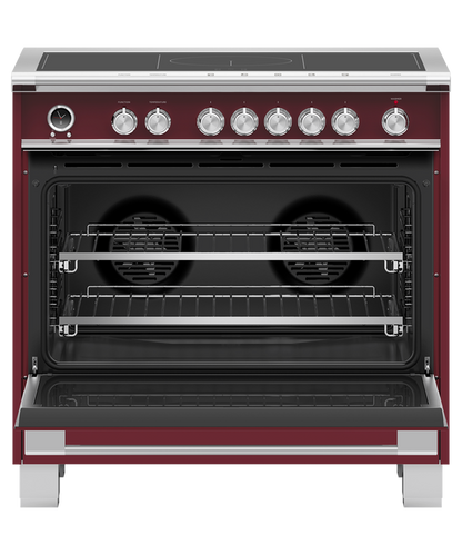 Fisher & Paykel OR36SCI6R1 36" Series 9 Classic Induction Range – Red