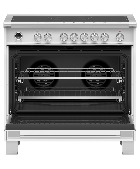 Fisher & Paykel OR36SCI6W1 36" Series 9 Classic Induction Range – White