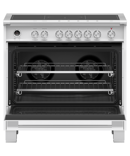 Fisher & Paykel OR36SCI6W1 36" Series 9 Classic Induction Range – White