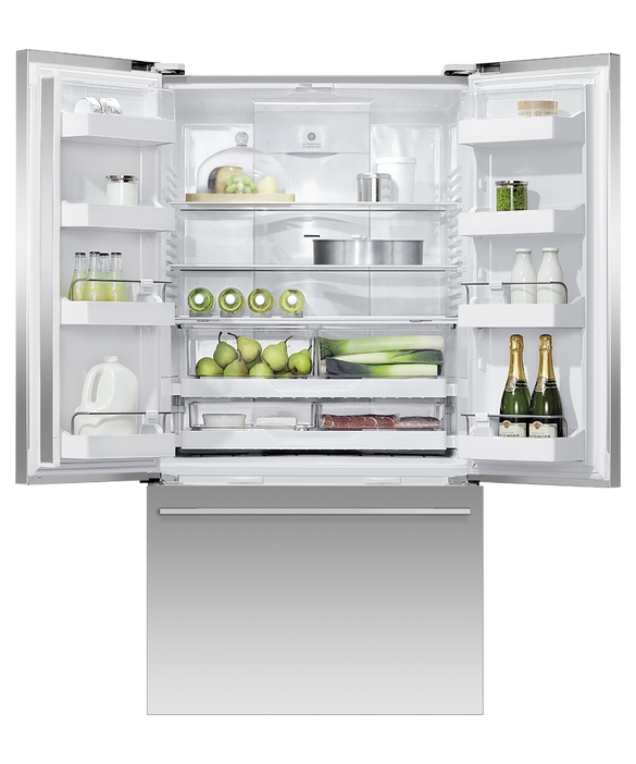 Fisher & Paykel RF201ADX5 N 20.1 cu. ft. 36" French Door Refrigerator - No Ice or Water