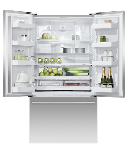 Fisher & Paykel RF201ADX5 N 20.1 cu. ft. 36" French Door Refrigerator - No Ice or Water