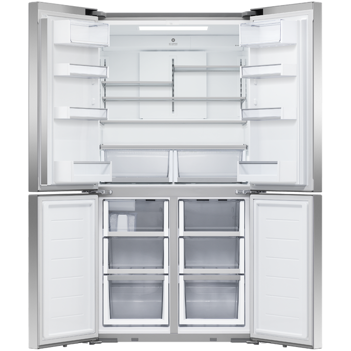 Fisher & Paykel RF203QDUVX1 18.9 cu. ft. Quad Door Refrigerator Freezer – Stainless Steel