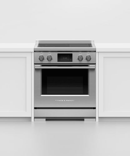 Fisher & Paykel RIV3-304 30" Professional Induction Range, SmartZone, Self-Cleaning – Stainless Steel
