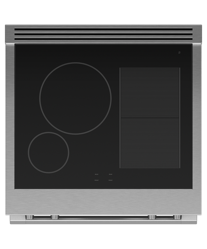 Fisher & Paykel RIV3-304 30" Professional Induction Range, SmartZone, Self-Cleaning – Stainless Steel